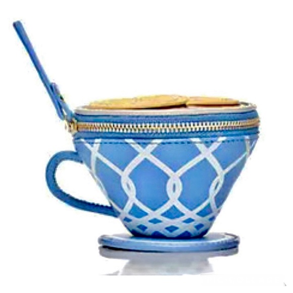 SOLD!! RARE FIND!! NWT Kate Spade NY Down the Rabbit Hole Teacup Mini w/COA - Picture 8 of 14